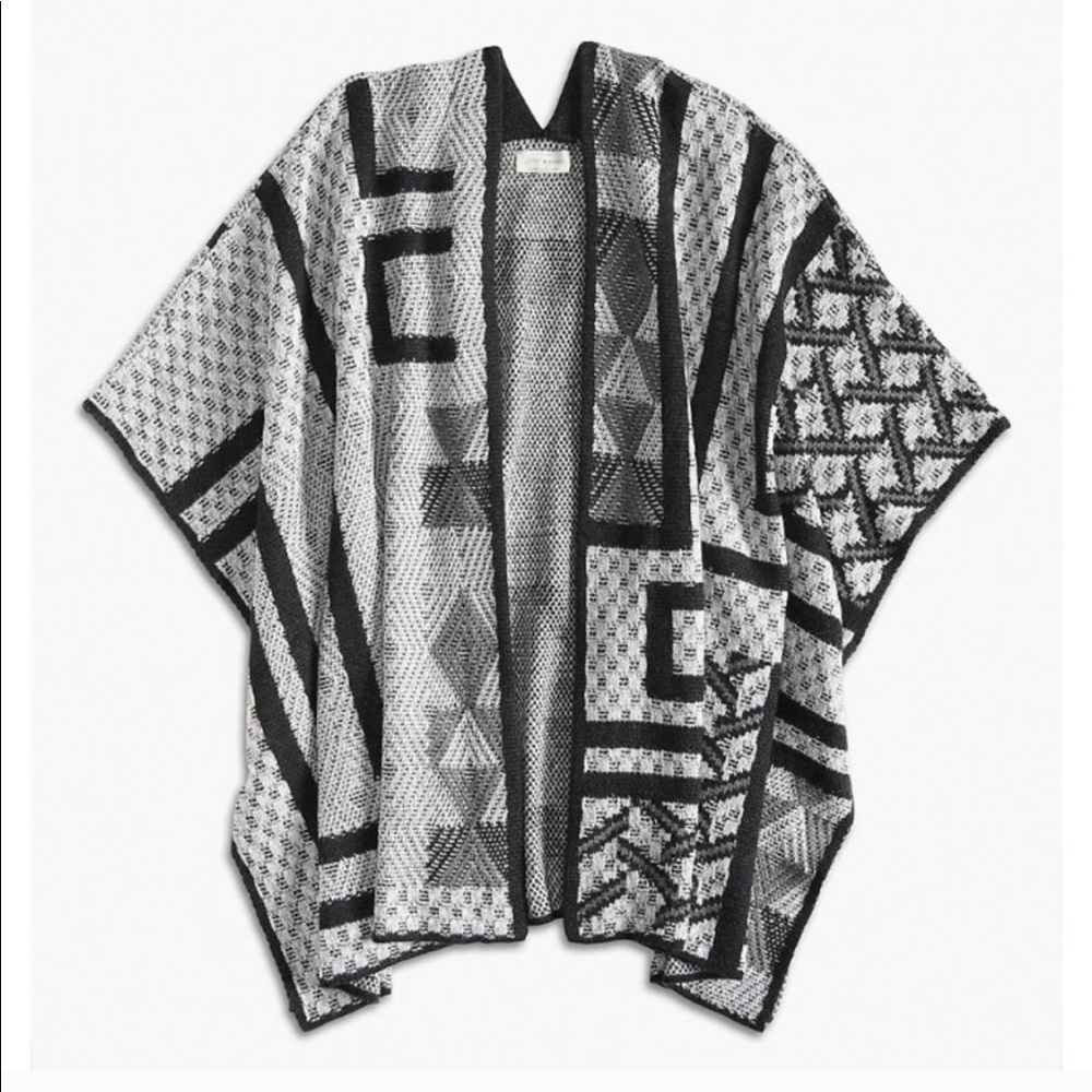 NWT Lucky Brand Poncho